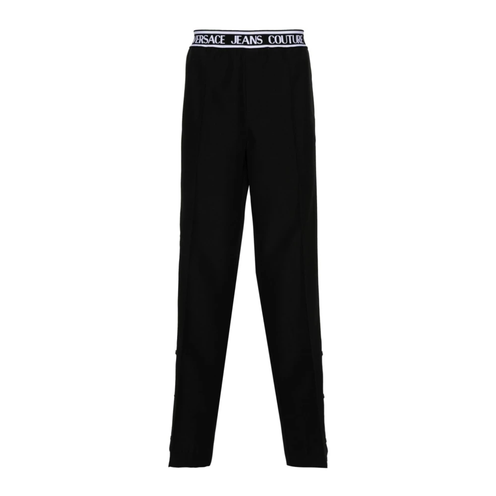 Versace Jeans Couture Zwarte Broek Pantalone (Generico) Black Heren
