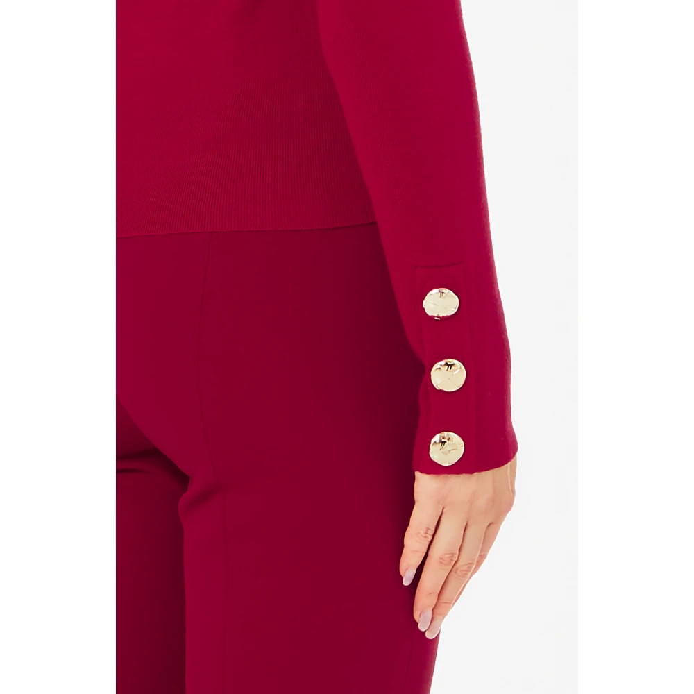 Blugirl Stijlvolle Sweaters Collectie Red Dames