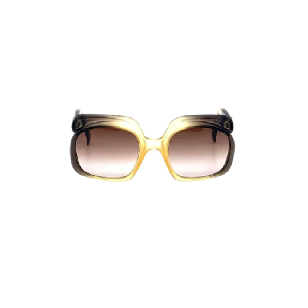 Pre-owned Fabric sunglasses