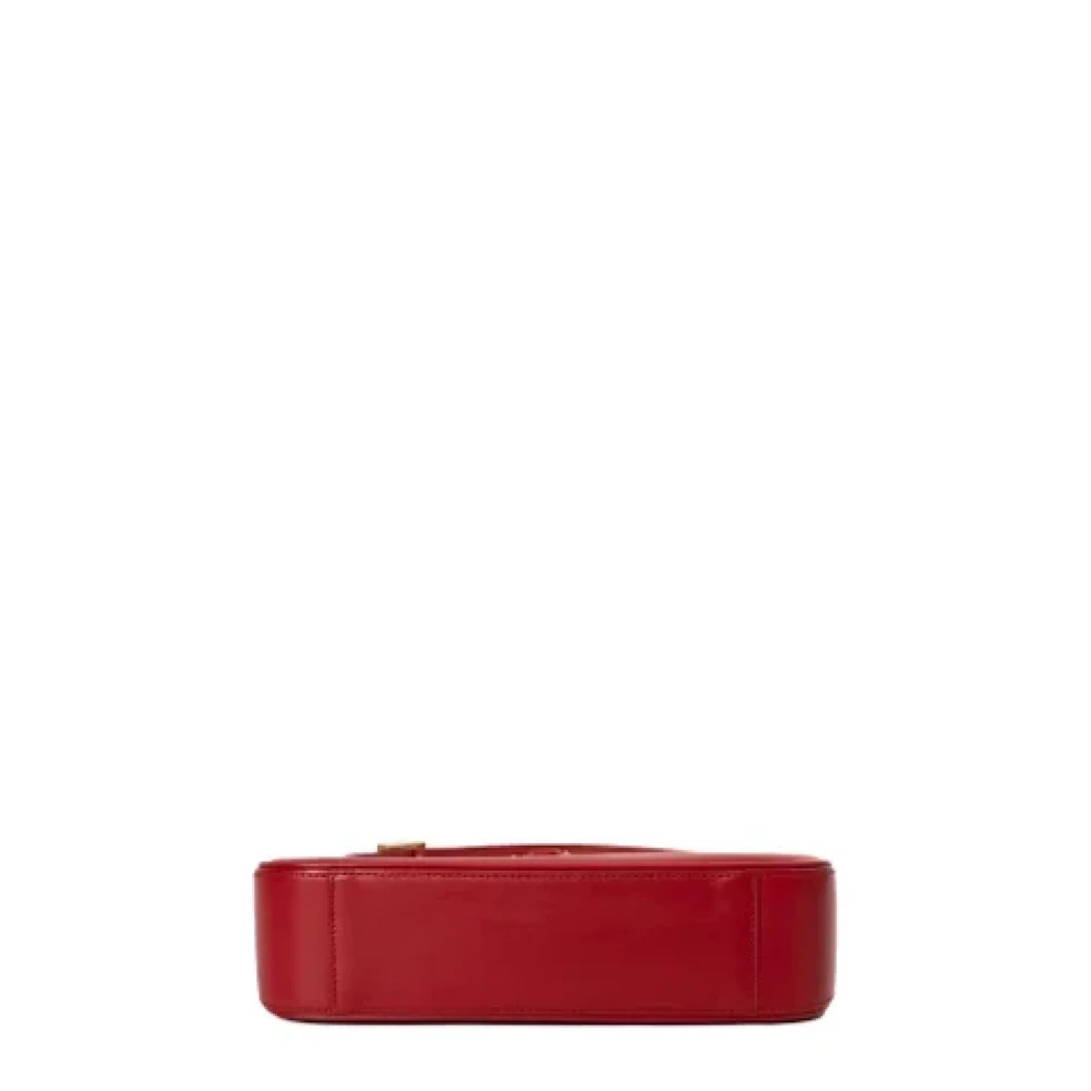 Yves Saint Laurent Vintage Pre-owned Leather handbags Red Dames