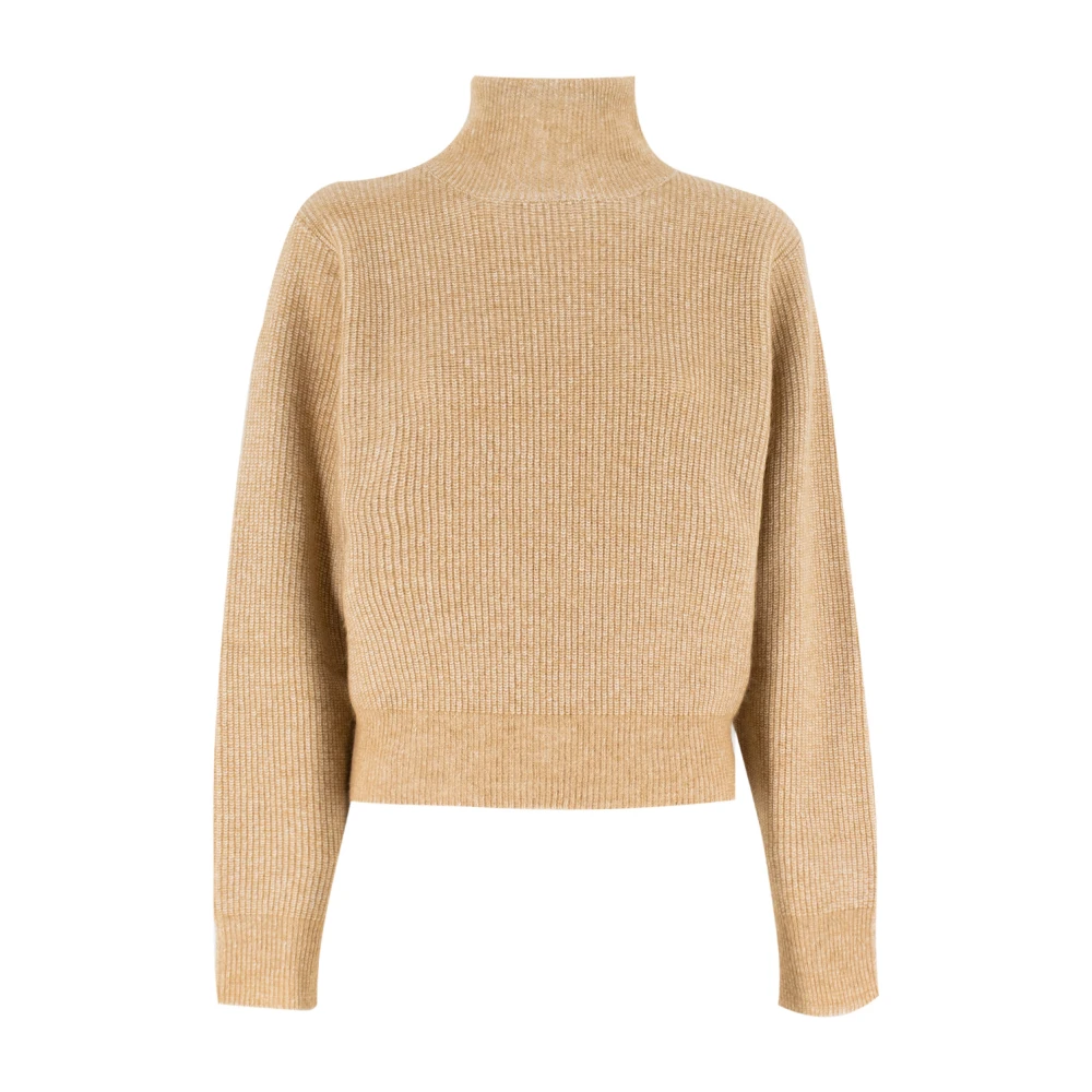 Fabiana Filippi Gebreide Coltrui Sweater Beige Dames