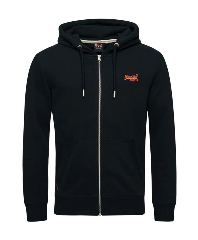 sweat-a-capuche-bleu-avec-logo-en-melange-de-coton