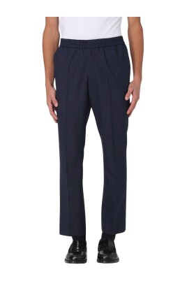 pantalon-en-laine-bleu-taille-elastique
