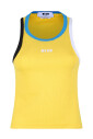 debardeur-jaune-a-bordure-contrastee