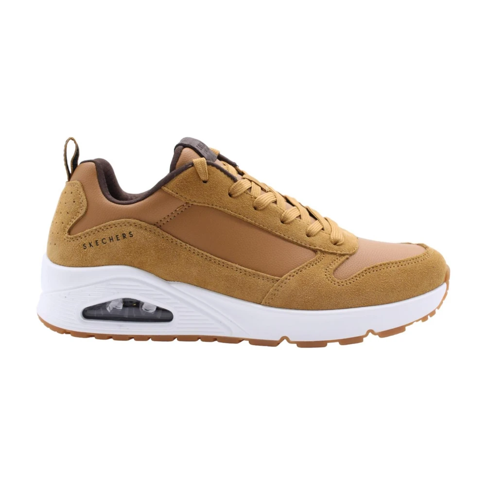 Skechers Stijlvolle Sportieve Sneaker Heren Schoenen Geel