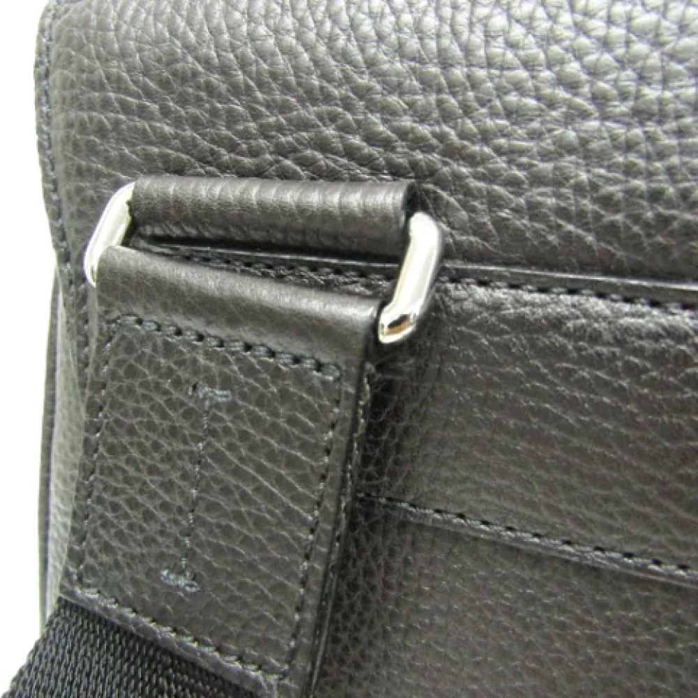 Cartier Vintage Pre-owned Leather shoulder-bags Black Dames