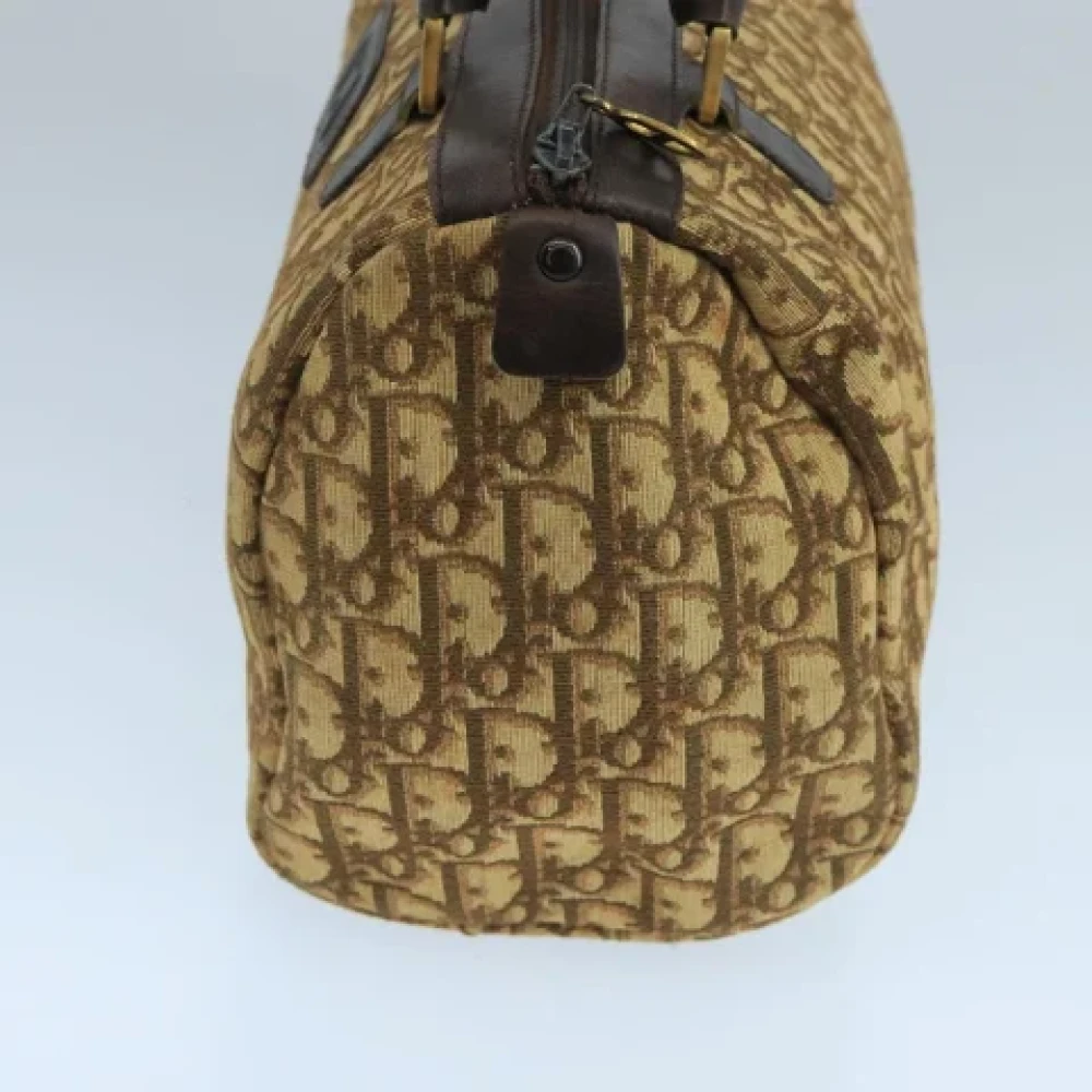 Dior Vintage Pre-owned Canvas dior-bags Brown Dames