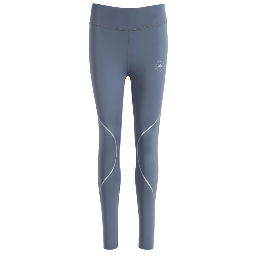 Adidas By Stella Mccartney Women's Blue Training Trousers & Tights, Xs, Running Leggings