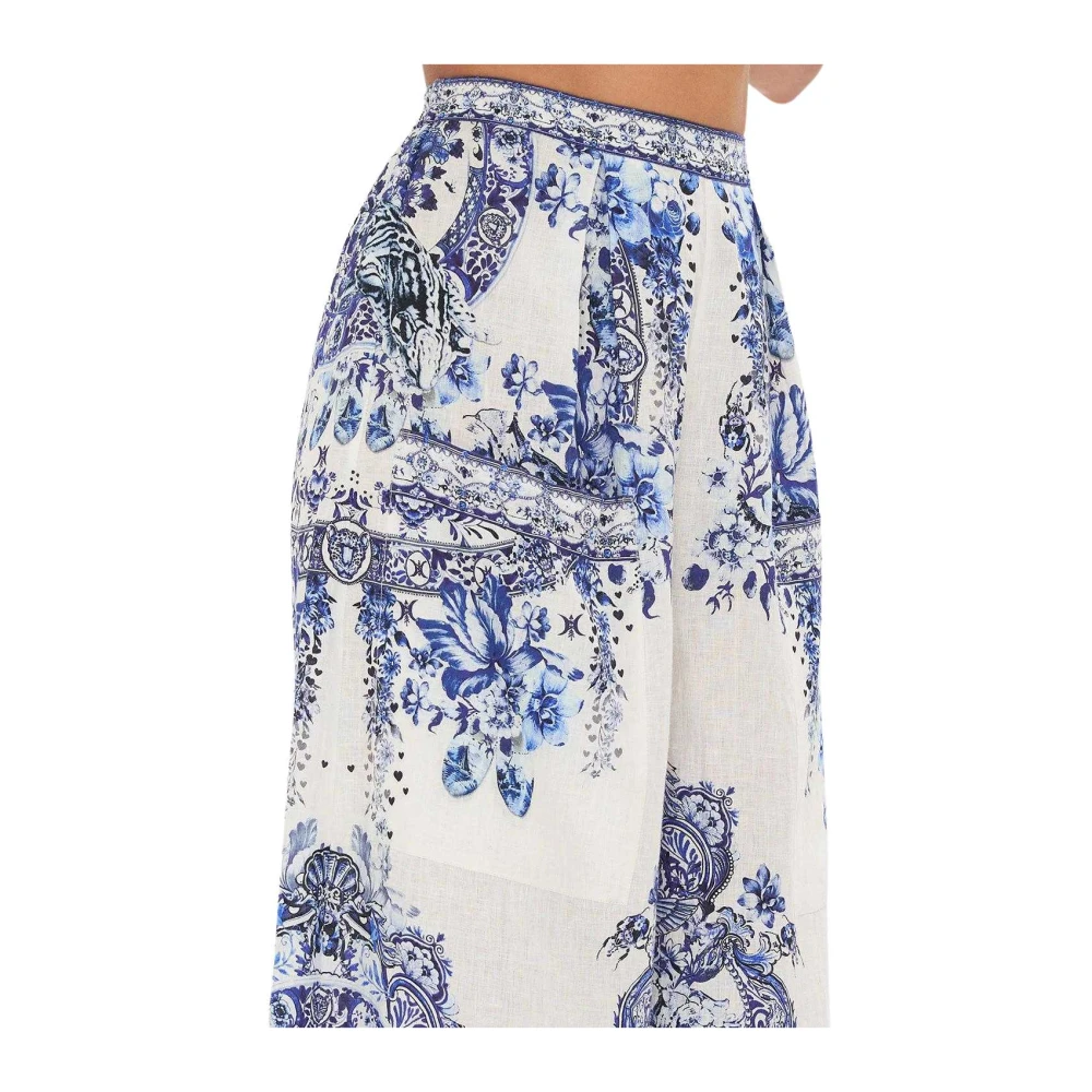 Camilla Wijde Pijp Broek Glaze en Graze Multicolor Dames