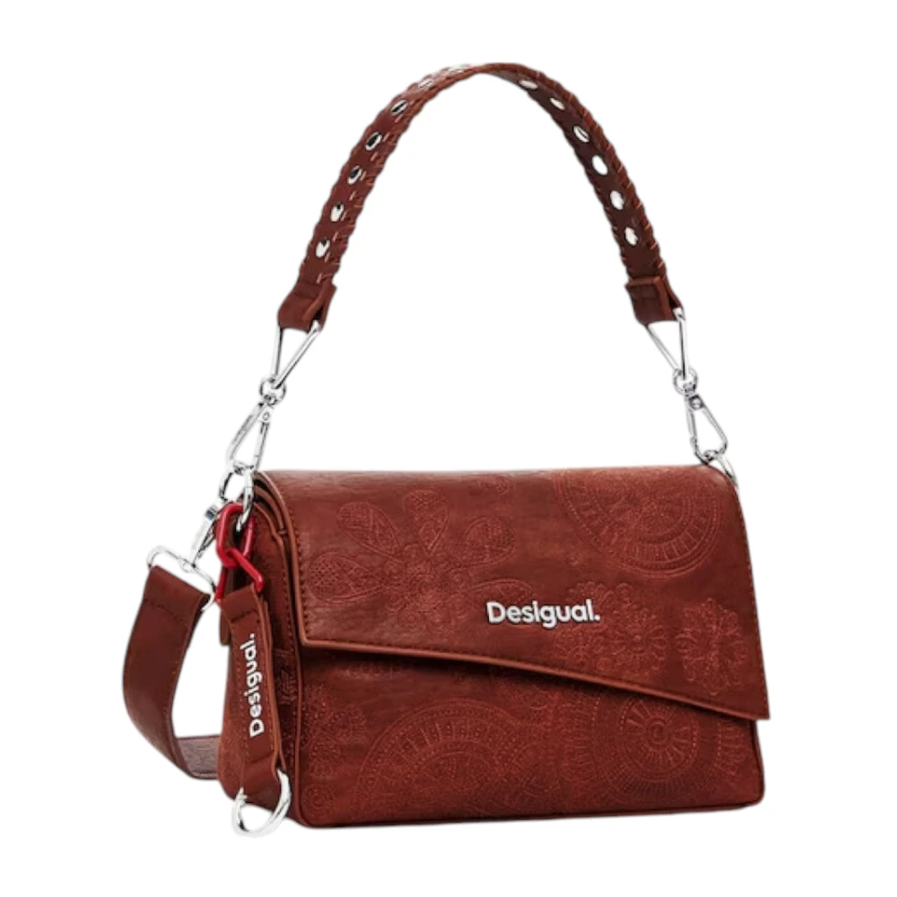 Desigual Dames Kleine Tassen Lente Zomer Collectie Brown Dames