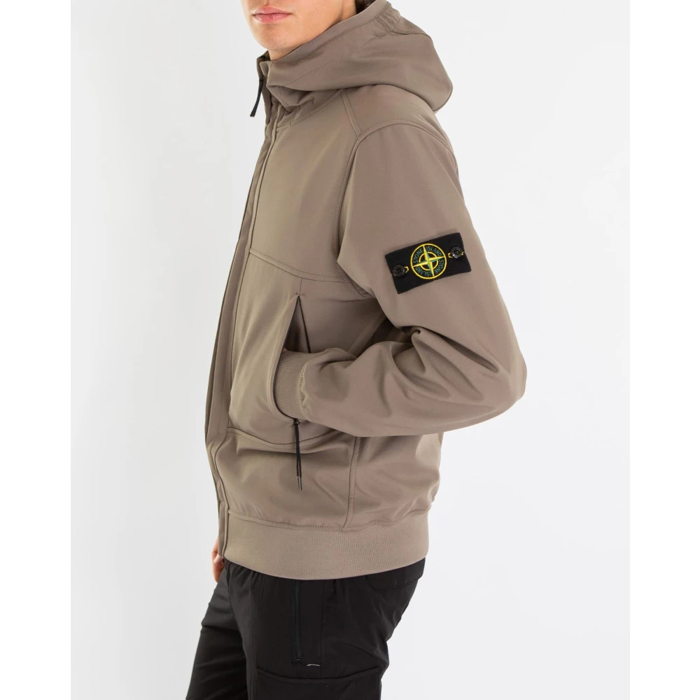 Stone Island Licht buitenkleding voor heren Brown Heren