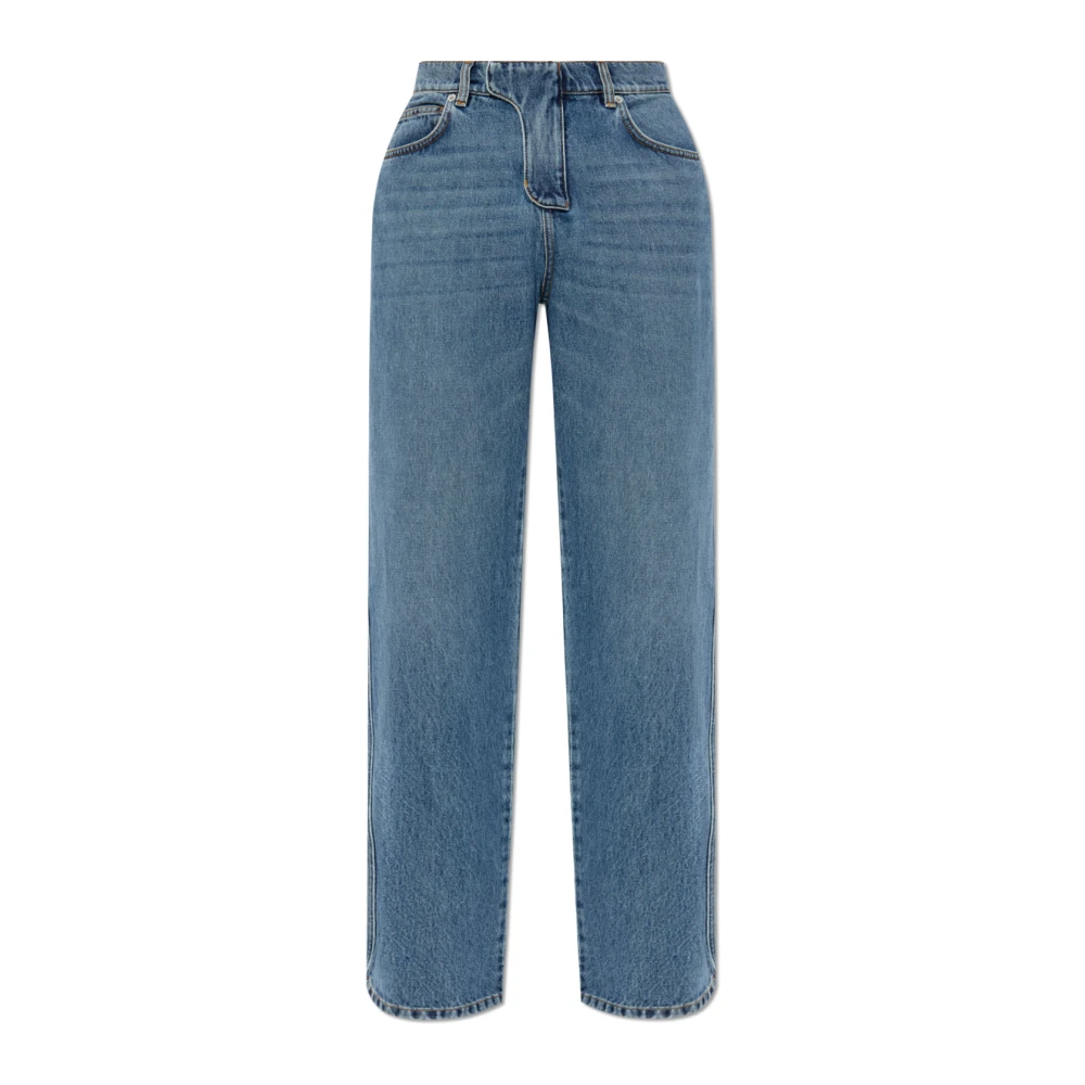 Balmain Homme Bleu Jeans, Taille: W34 Straight-Leg Jeans