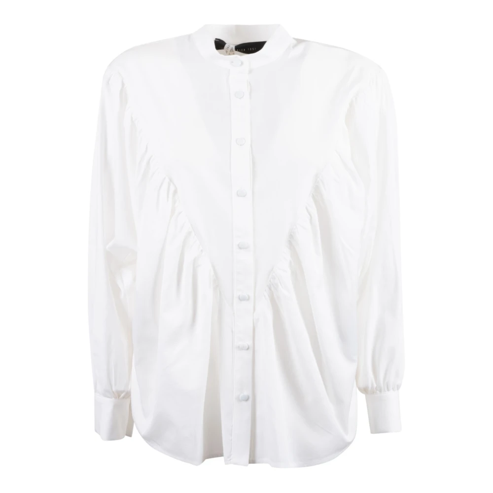 Federica Tosi Wit Shirt 0001 White Dames