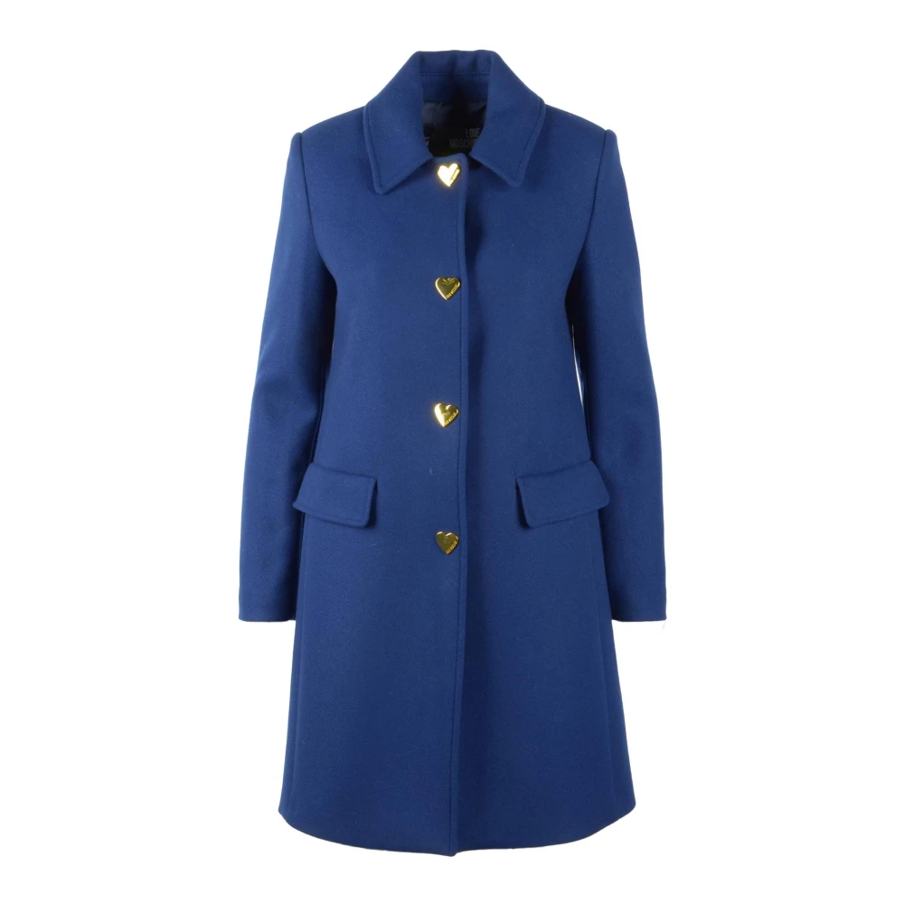 Love Moschino Capospalla Blue Dames