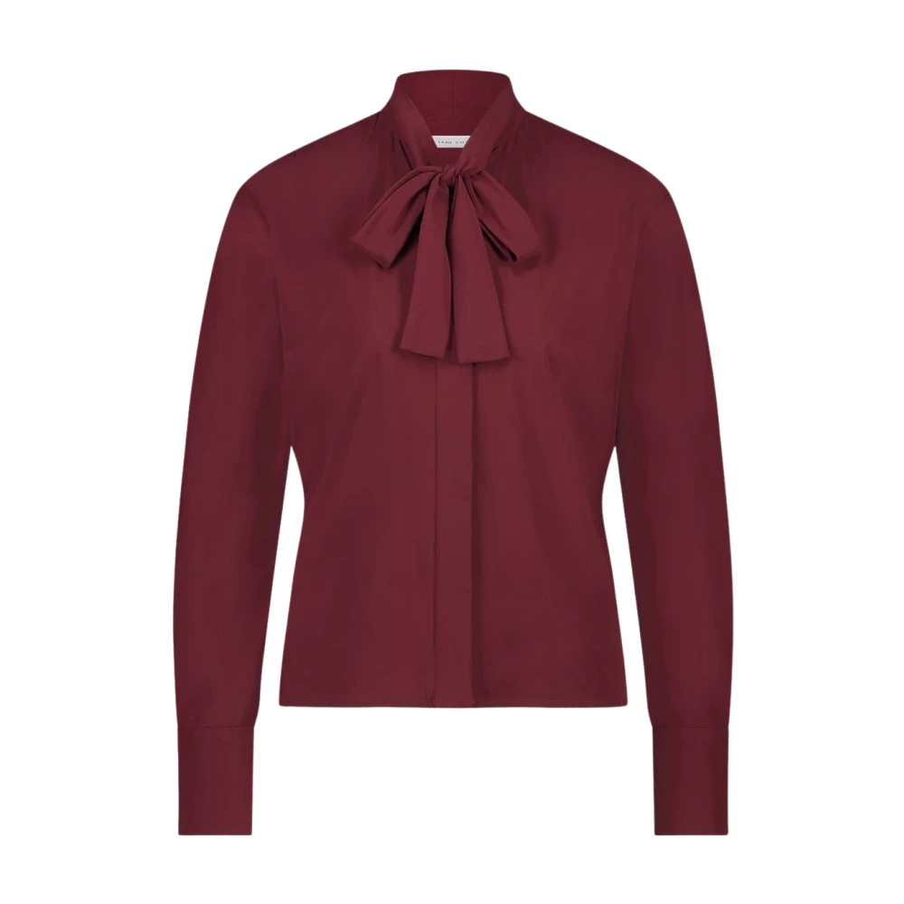 Jane Lushka Magda Blouse Technisch Jersey Red Dames