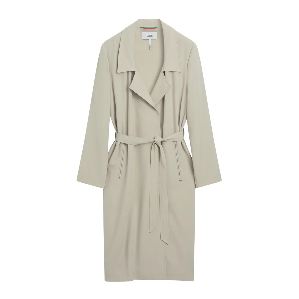 Coats > Belted Coats - - Cinque - Modalova