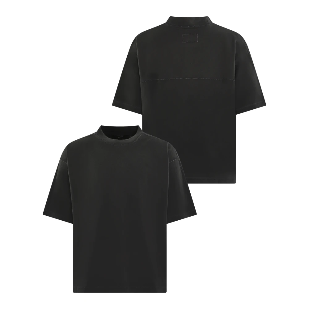 Represent Gestreepte zoom T-shirt Black Heren