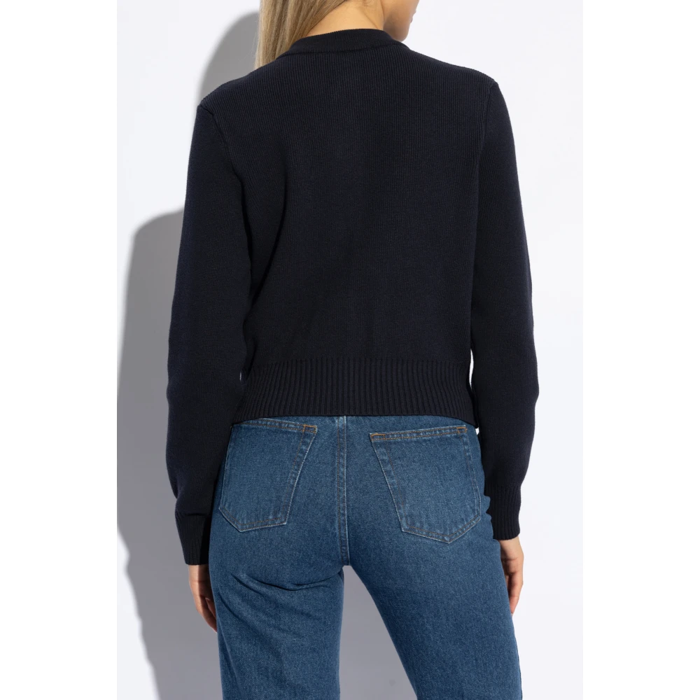 Ami Paris Cardigans Blue Dames