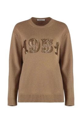 Cashmere Blend Crewneck Sweater