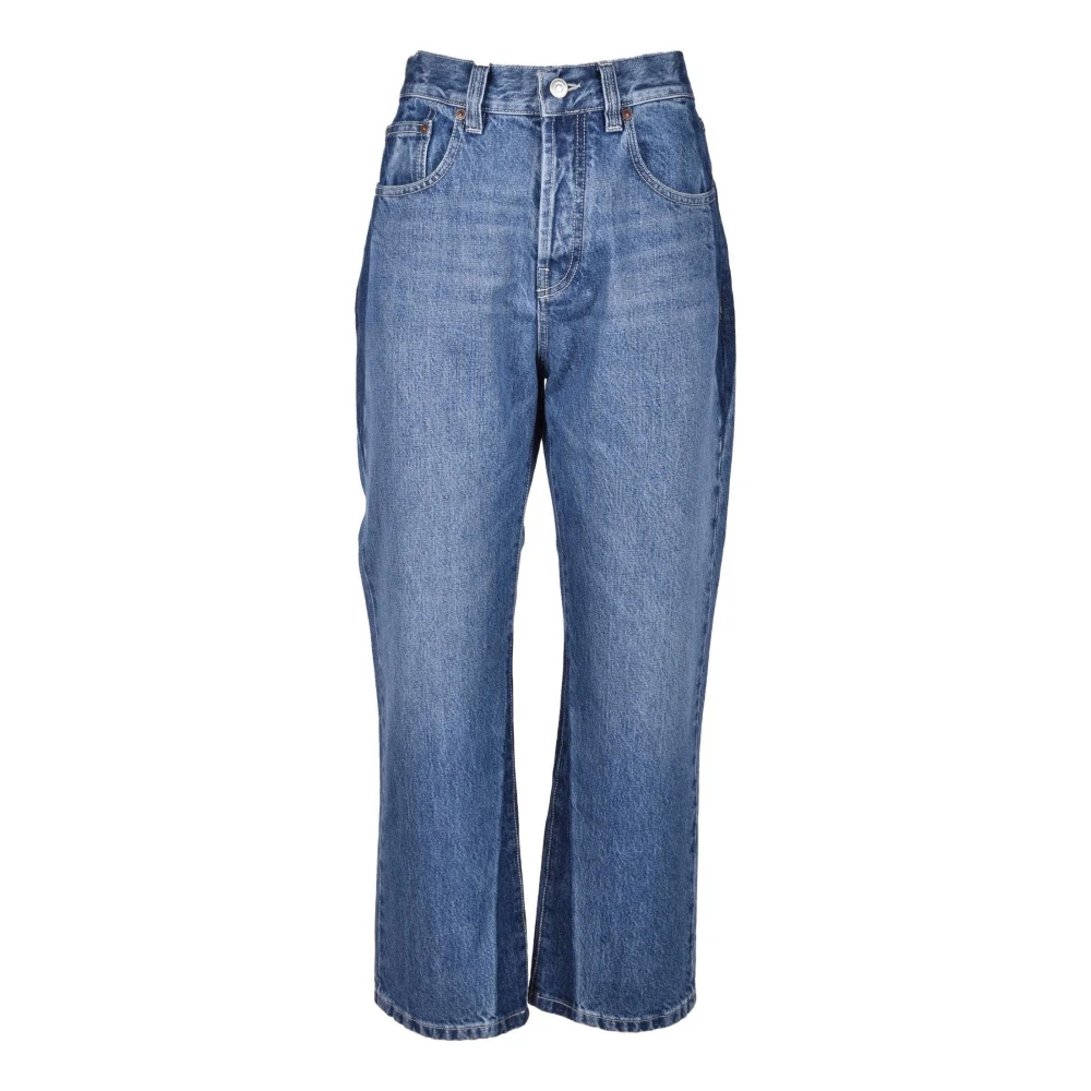 Victoria Beckham Katoenen Jeans Blue Dames