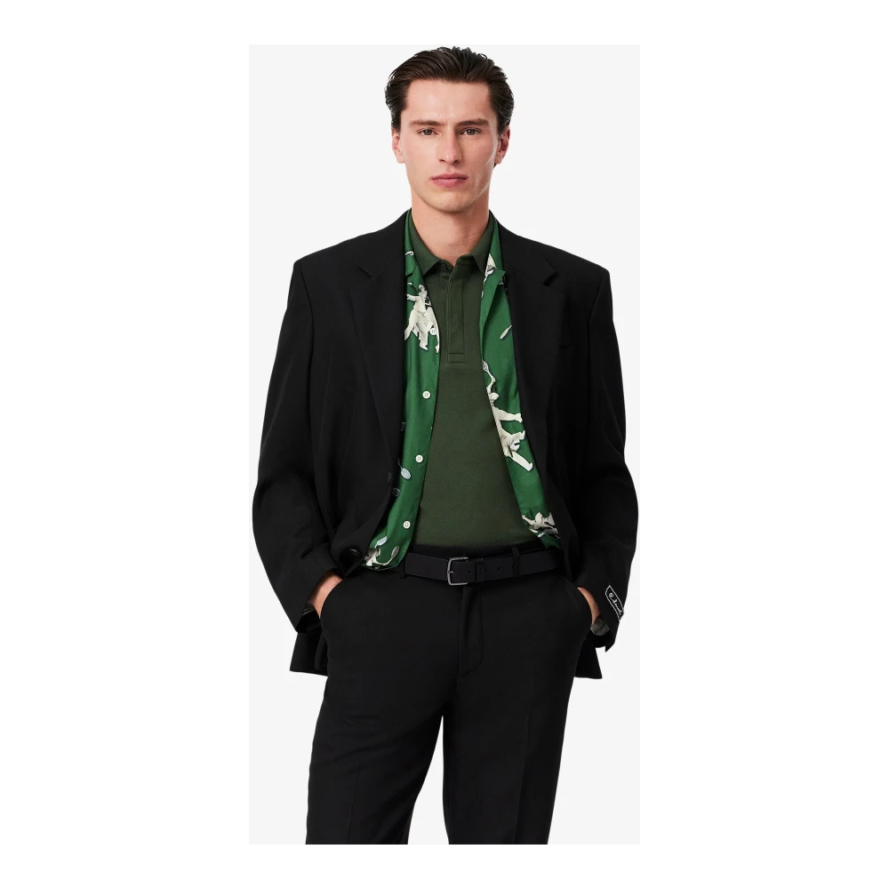 Lacoste Kerncollectie Heren Riem Zwart Black Heren
