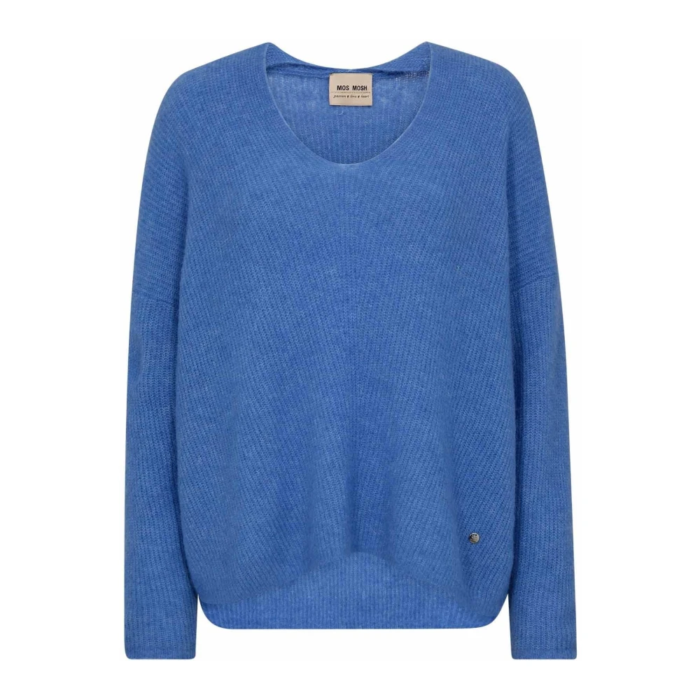 Mos Mosh Damen Pullover Blau Gr. Mittel - Bild 4