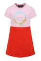 floral-logo-short-sleeved-dress