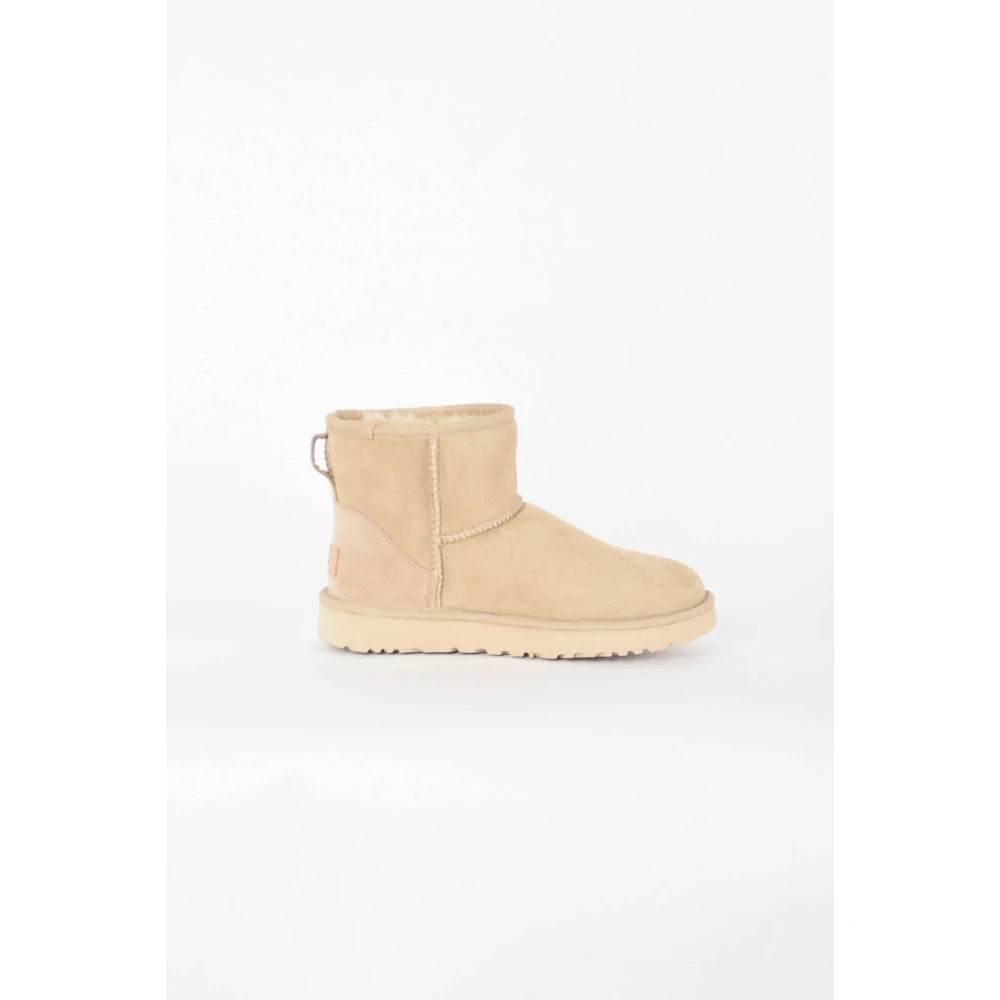 Ugg Klassieke Mini II Schapenleren Laarzen Beige Dames