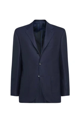 Enkelknäppt kashmirblazer