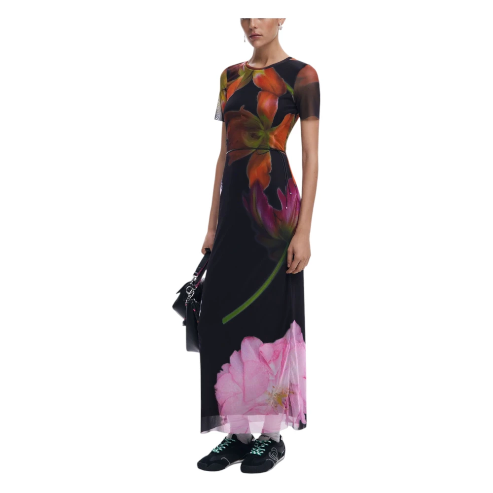 Desigual Lente Zomer Dames Lange Jurken Collectie Multicolor Dames
