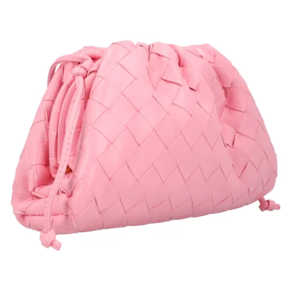 Bottega Veneta Leather clutches Pink Dames