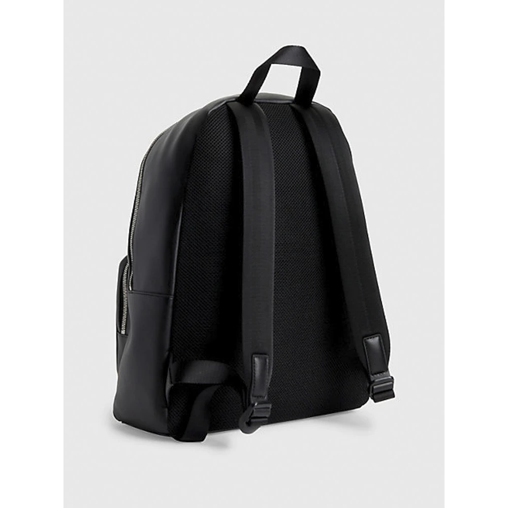 Calvin Klein Zwarte Sculpted Campus Rugzak met Laptop Sleeve Black Dames
