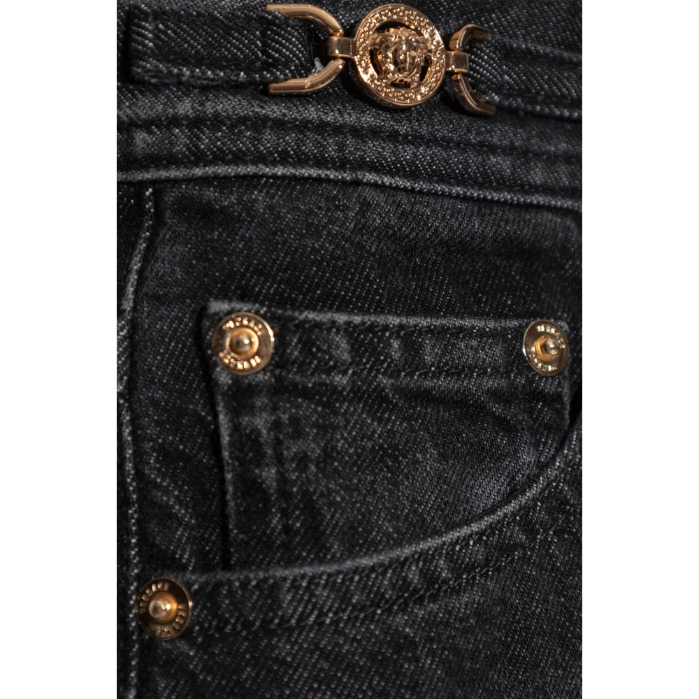 Versace Jeans met Barocco-motief Black Dames