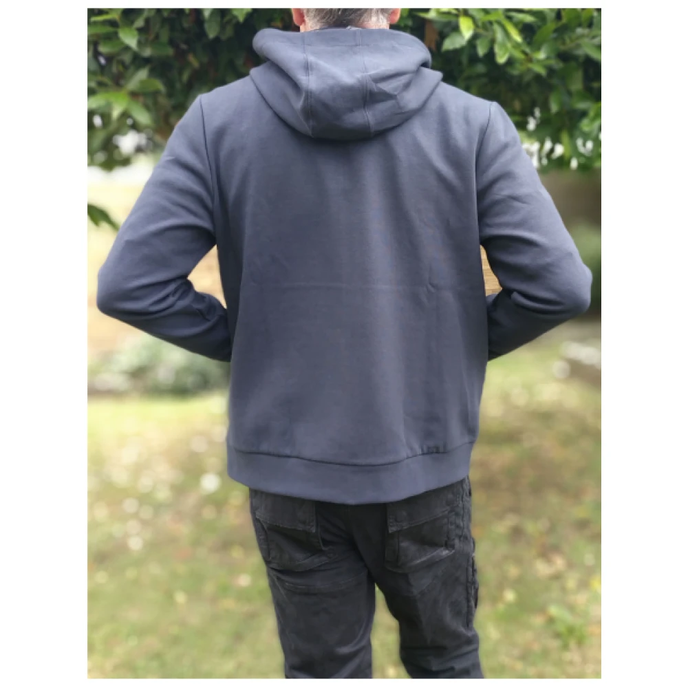 aeronautica militare Verstelbare hoodie Blue Heren