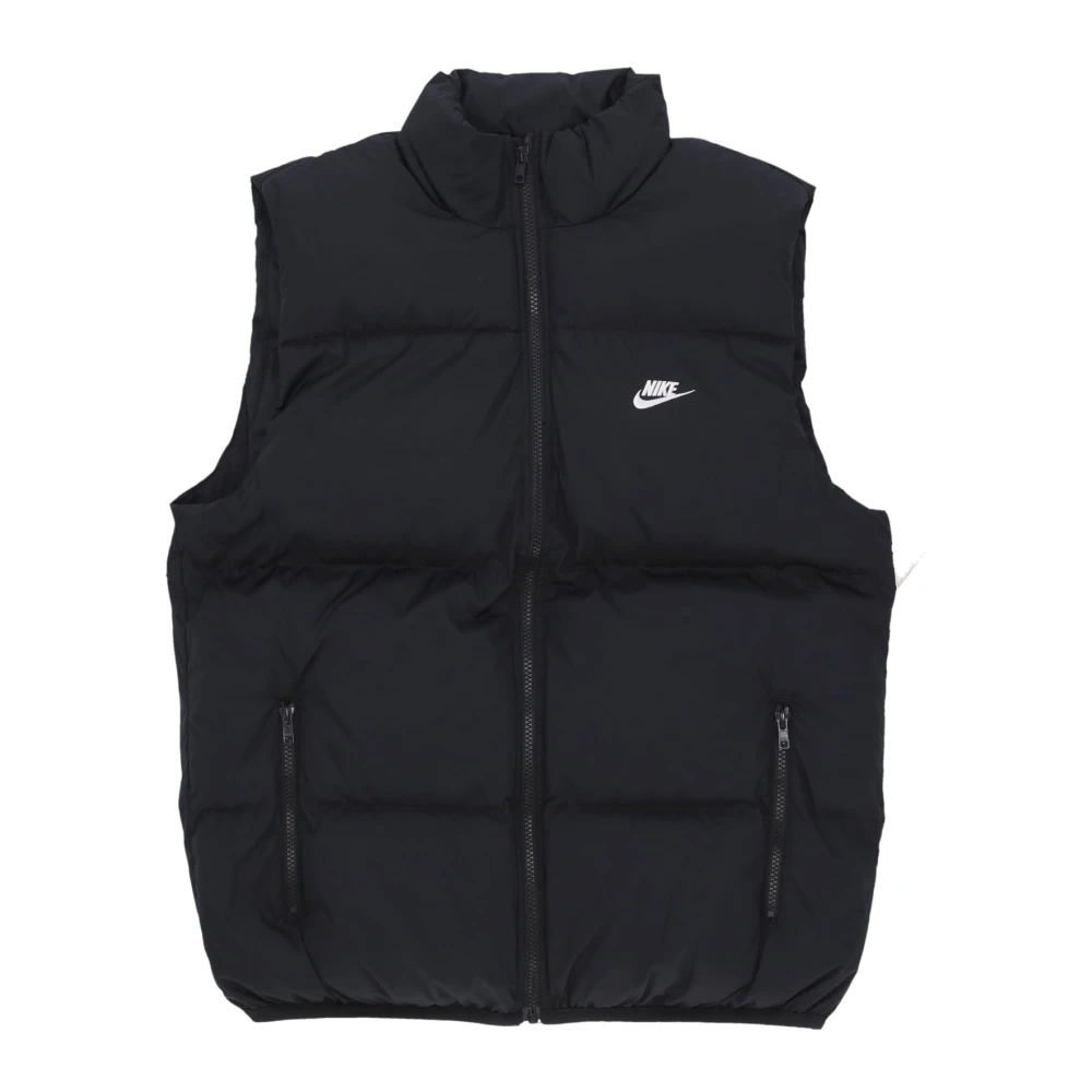 Nike Club Puffer Vest Mouwloos Donsjack Black Heren