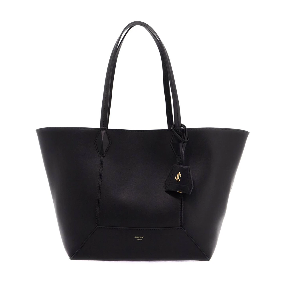 Jimmy Choo Diamond M Tote Bag met Diamantdetails Black Dames
