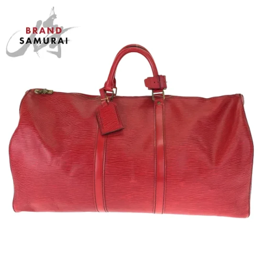 Louis Vuitton Vintage Pre-owned Leather louis-vuitton-bags Red Heren