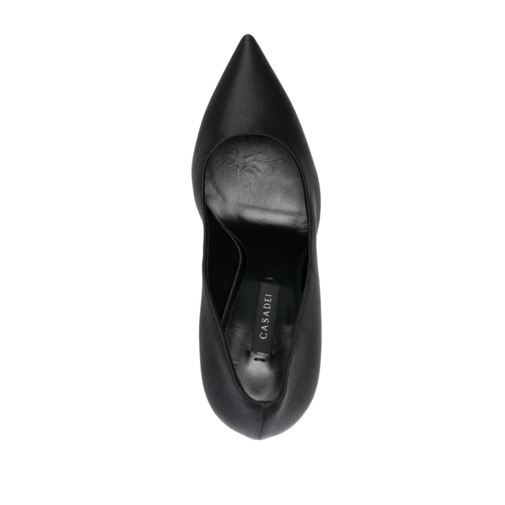 Casadei Zwarte Blade Twenties Leren Pumps Black Dames