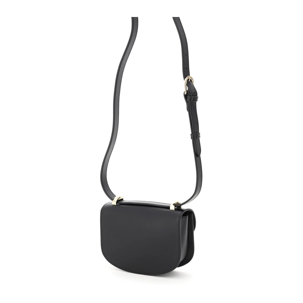 A.p.c. Geneve Mini Crossbody Tas Black Dames