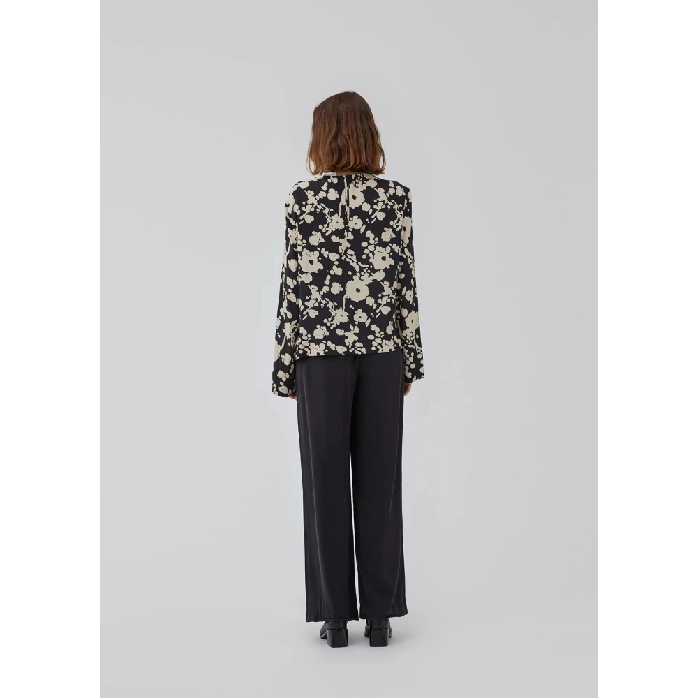 Modström Geprint Viscose Overhemd met Klassieke Kraag Multicolor Dames