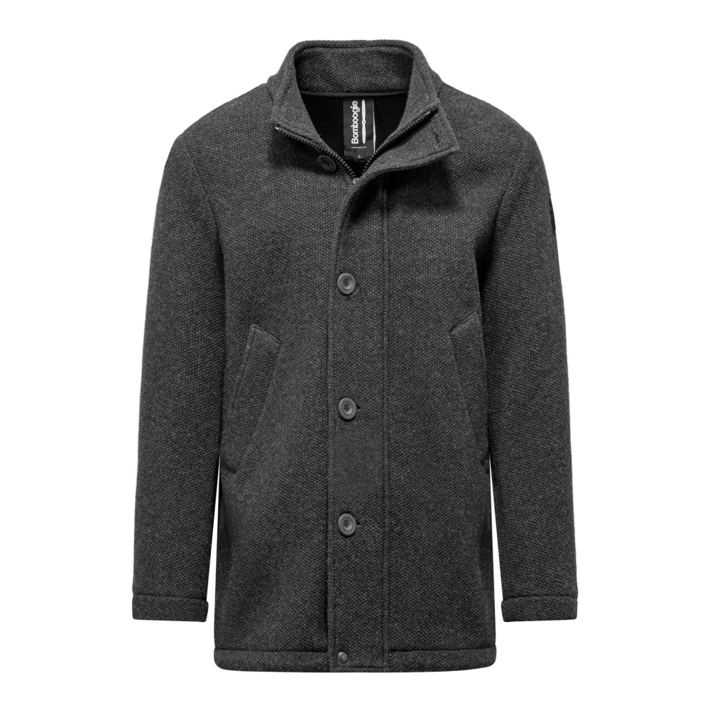 Coats > Single-Breasted Coats - - BomBoogie - Modalova