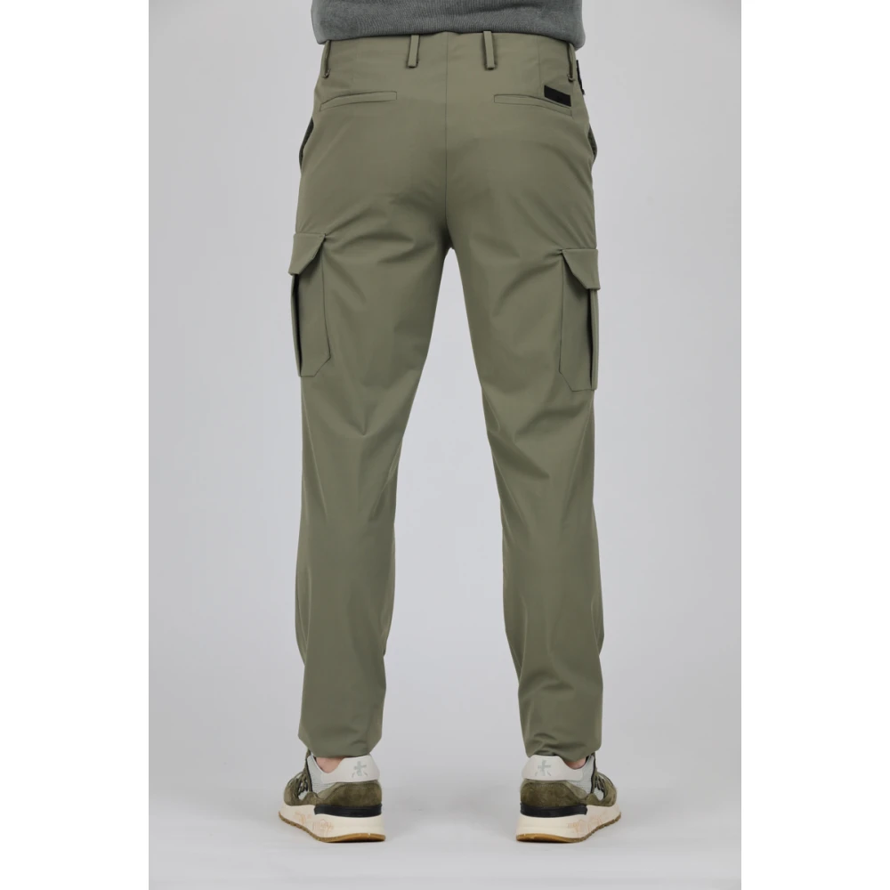 RRD Technische Stoffen Broek met Zakken Green Heren