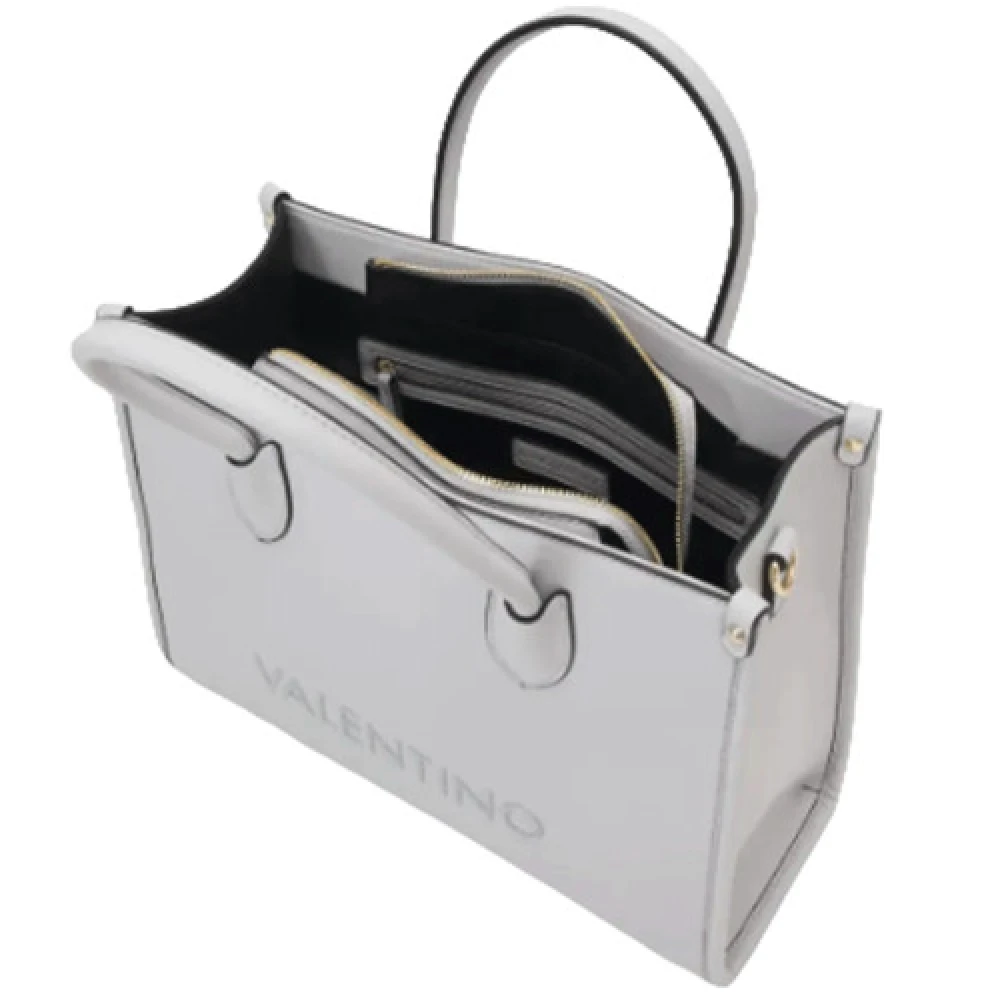 Valentino by Mario Valentino Grijze Dameshandtas Rechthoekige Vorm Gray Dames