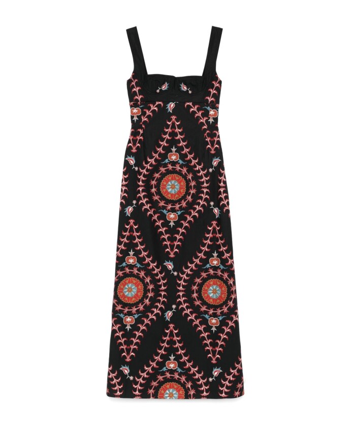 robe-corset-rouge-a-fleurs