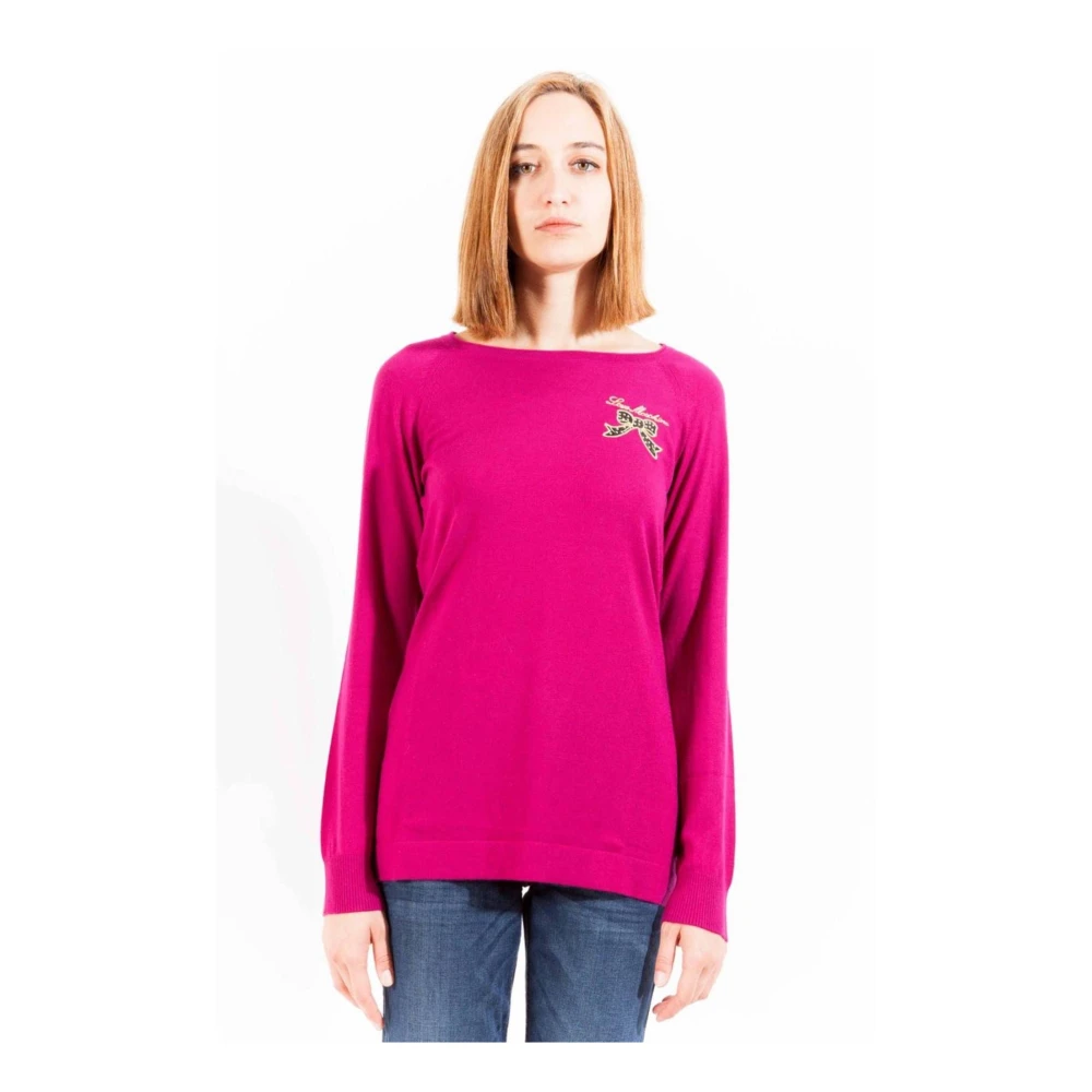 Love Moschino Purple Sweater Lila Dam