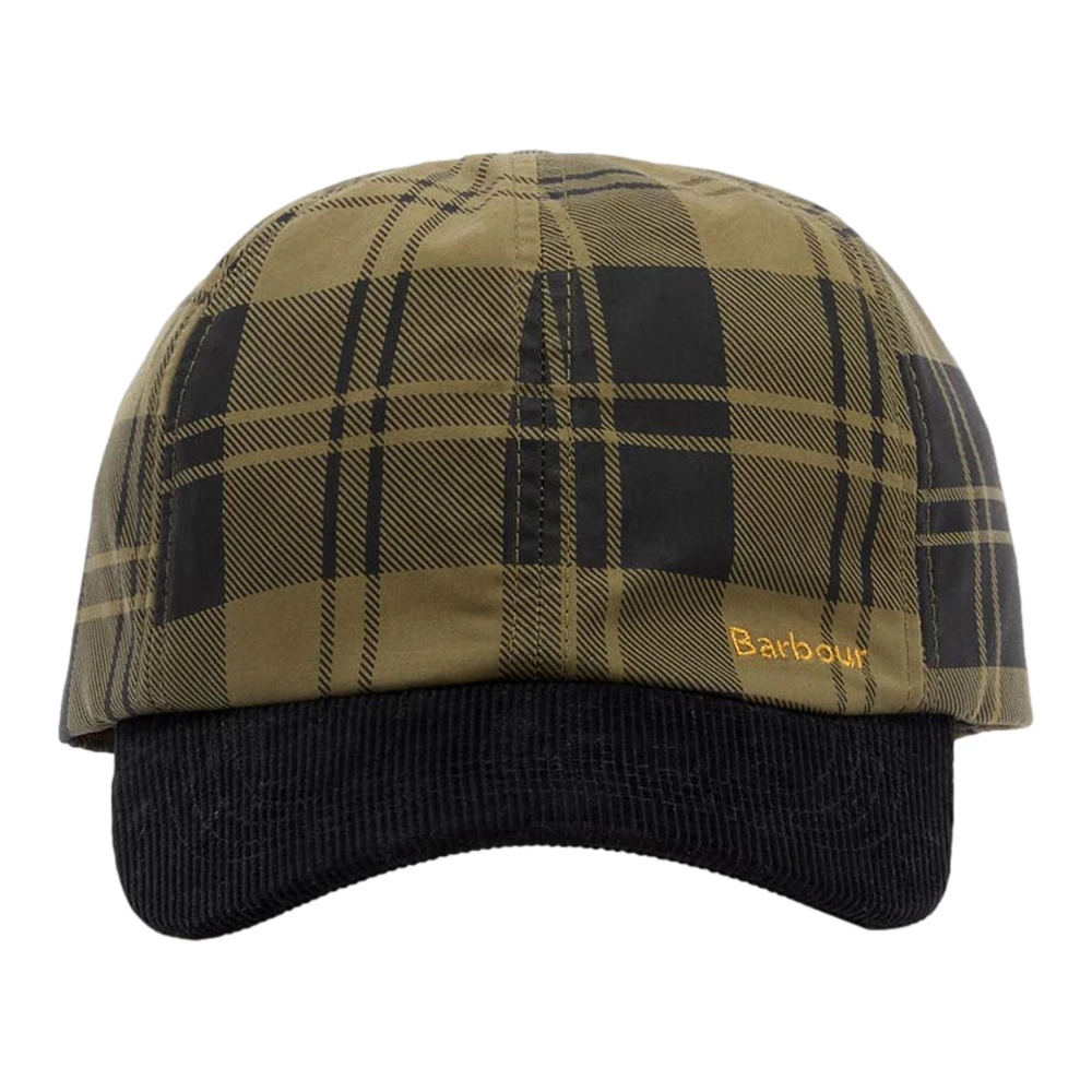 Barbour Unisex Green Hats & Caps, One Size, Elaine Check Cap