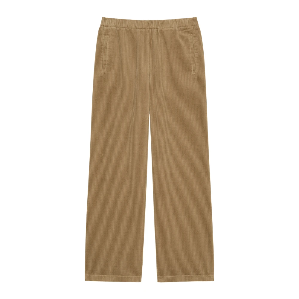 Marc O'Polo Corduroy broek recht Brown Dames