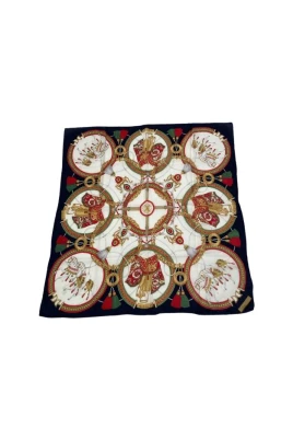 Pre-owned Vintage Silk Scarf
