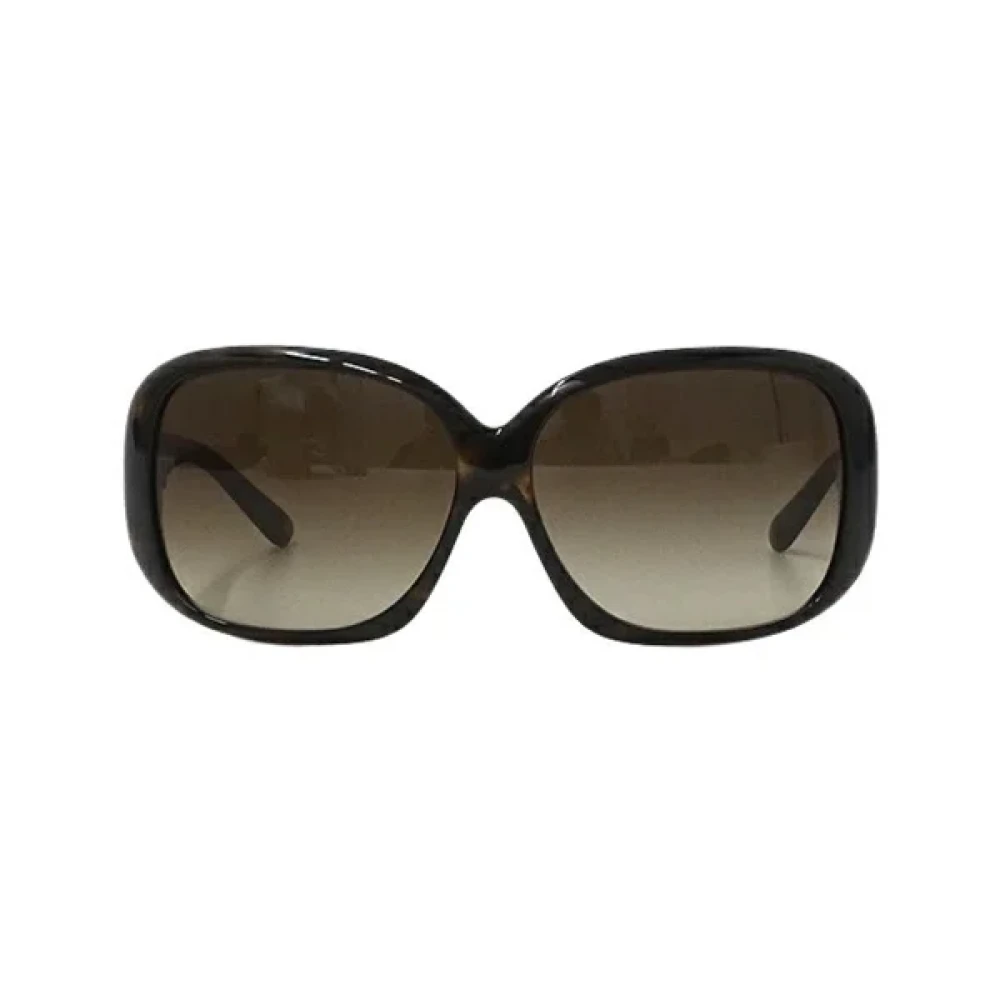 Prada Vintage Pre-owned Plastic sunglasses Brown Dames