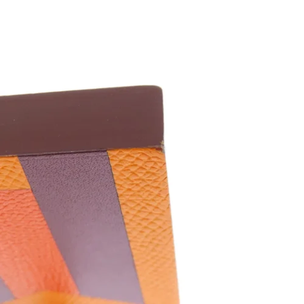 Hermès Vintage Pre-owned Fabric key-holders Orange Dames
